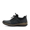 Rieker Damen Slipper schwarzblau
