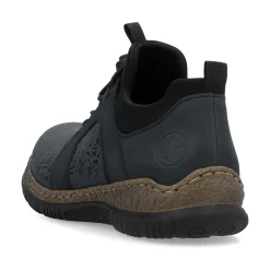 Rieker Damen Slipper schwarzblau