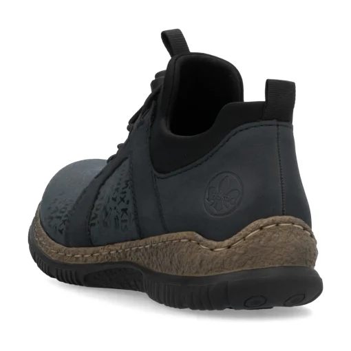 Rieker Damen Slipper schwarzblau