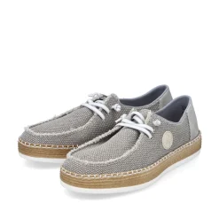 Rieker Damen Slipper stahlbrau