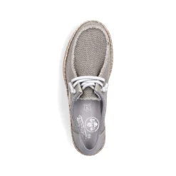 Rieker Damen Slipper stahlbrau