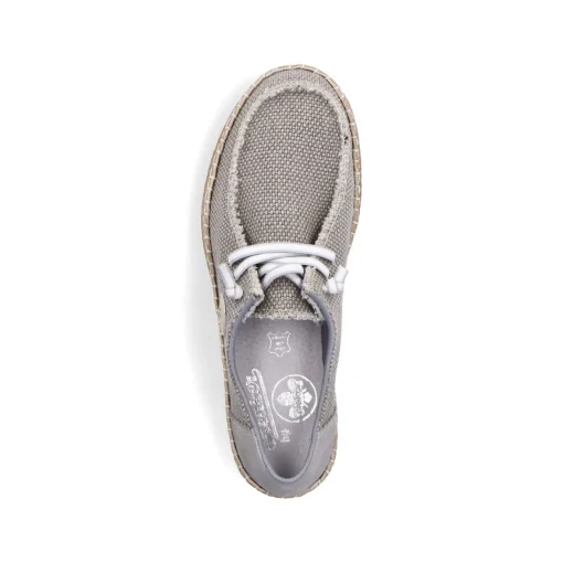 Rieker Damen Slipper stahlbrau