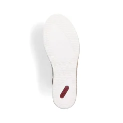 Rieker Damen Slipper stahlbrau
