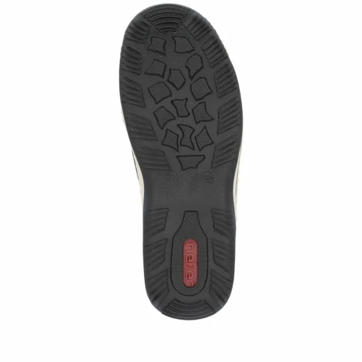 Rieker Damen Slipper stahlblau