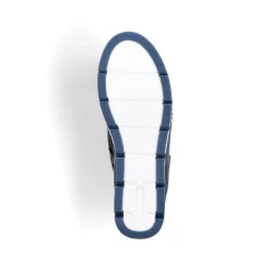 Rieker Damen Slipper stahlblau
