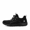 Rieker Damen Slipper tiefschwarz