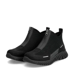 Rieker Damen Slipper tiefschwarz