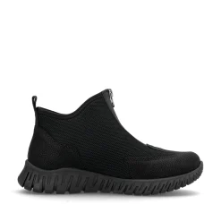 Rieker Damen Slipper tiefschwarz