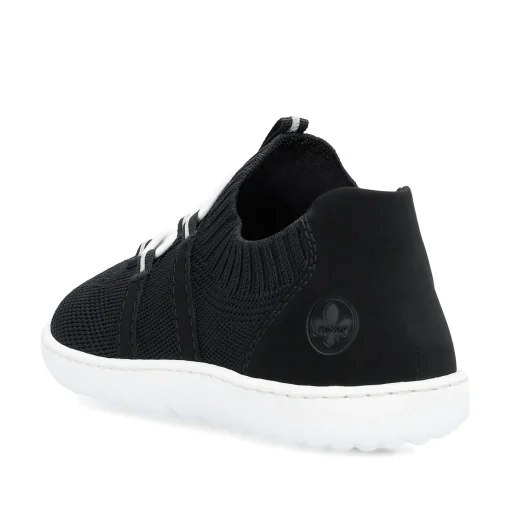 Rieker Damen Slipper tiefschwarz