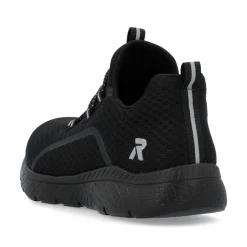 Rieker Damen Slipper tiefschwarz