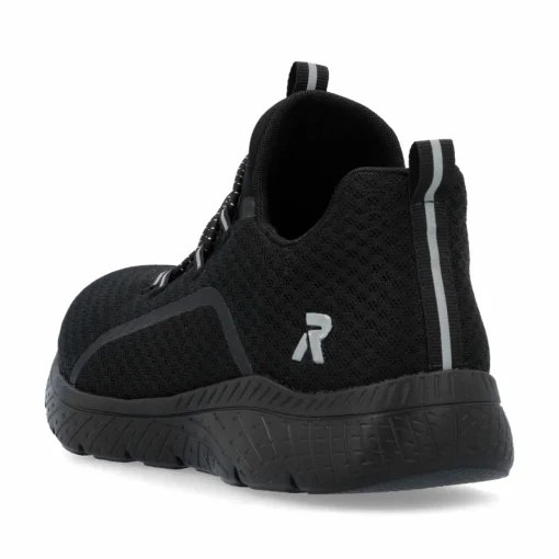 Rieker Damen Slipper tiefschwarz