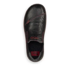 Rieker Damen Slipper tiefschwarz