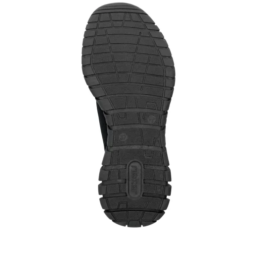 Rieker Damen Slipper tiefschwarz