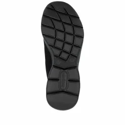 Rieker Damen Slipper tiefschwarz