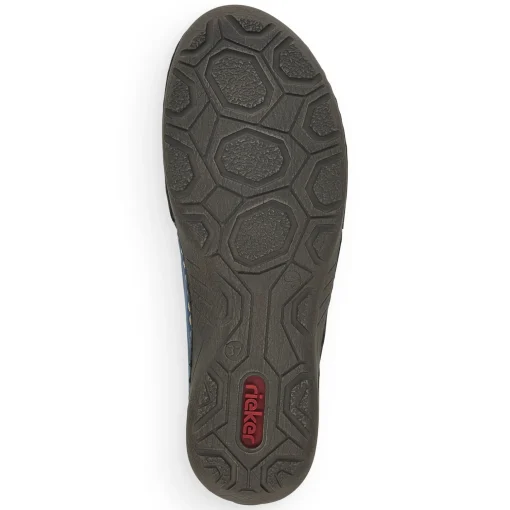 Rieker Damen Slipper tiefblau