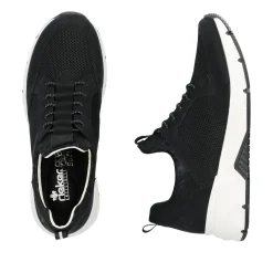 Rieker Damen Slipper tiefschwarz