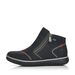 Rieker Damen Slipper urbanschwarz