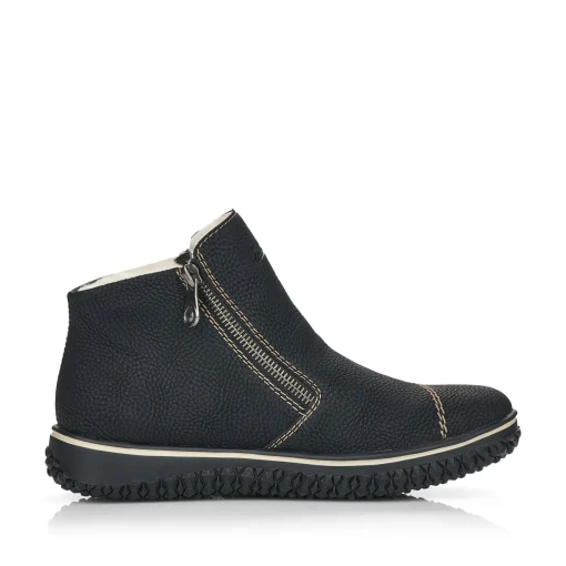 Rieker Damen Slipper urbanschwarz