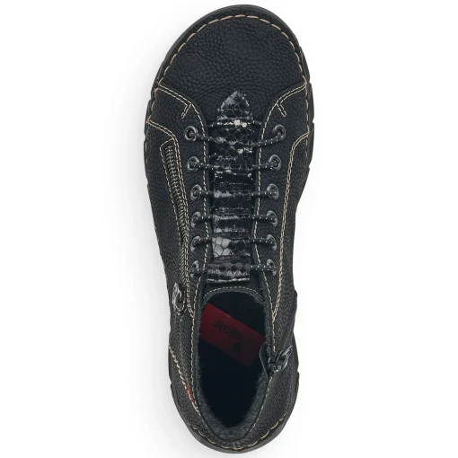 Rieker Damen Slipper urbanschwarz
