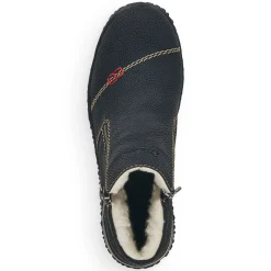 Rieker Damen Slipper urbanschwarz