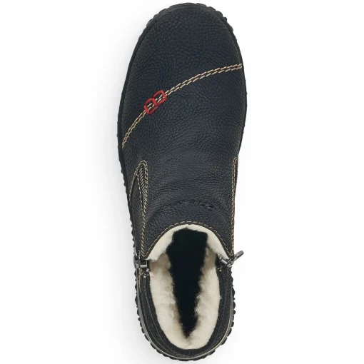 Rieker Damen Slipper urbanschwarz