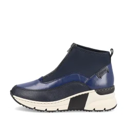 Rieker Damen Sneaker High tiefblau