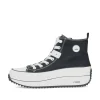 Rieker Damen Sneaker High tiefschwarz