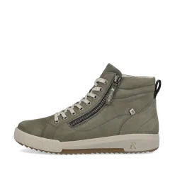 Rieker Damen Sneaker High schilfgrün