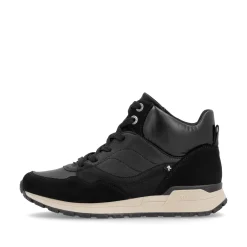 Rieker Damen Sneaker High asphaltschwarz