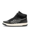 Rieker Damen Sneaker High carbonschwarz