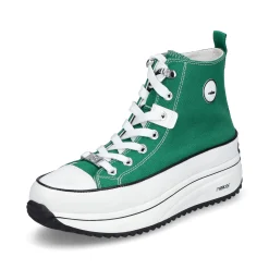 Rieker Damen Sneaker High grasgrün
