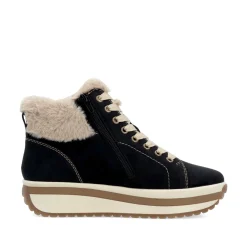 Rieker Damen Sneaker High urbanschwarz