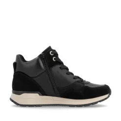 Rieker Damen Sneaker High asphaltschwarz