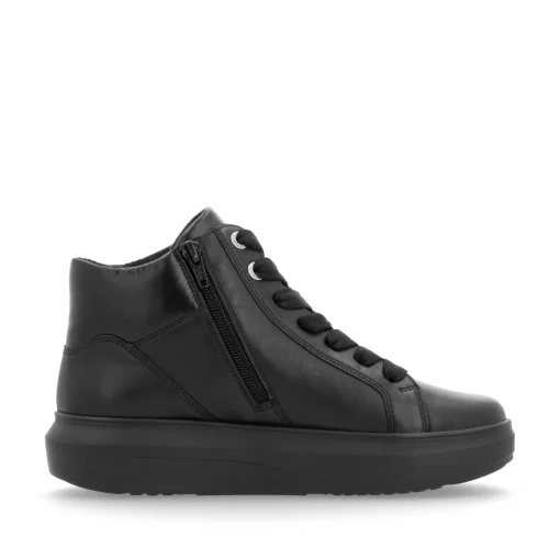 Rieker Damen Sneaker High tiefschwarz