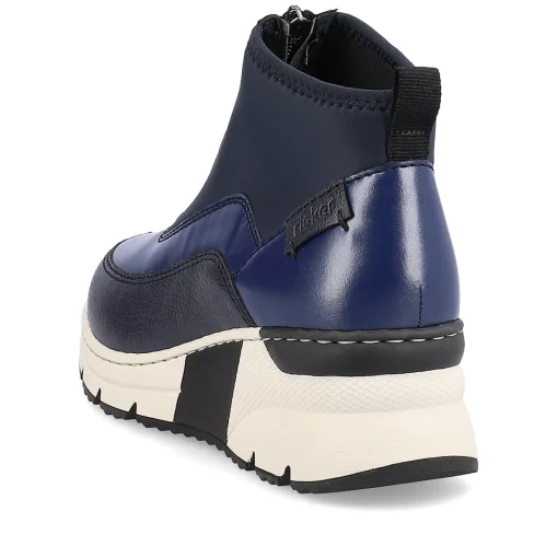 Rieker Damen Sneaker High tiefblau