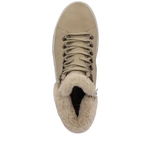 Rieker Damen Sneaker High clay beige