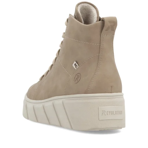 Rieker Damen Sneaker High lehmbeige