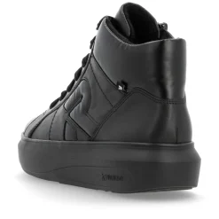 Rieker Damen Sneaker High tiefschwarz