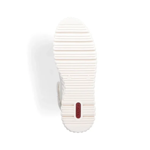 Rieker Damen Sneaker High kristallweiß