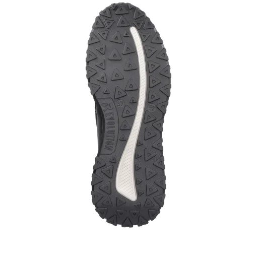 Rieker Damen Sneaker High steel black