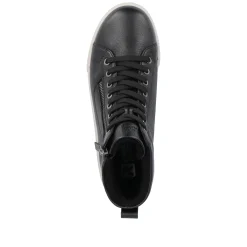 Rieker Damen Sneaker High carbonschwarz