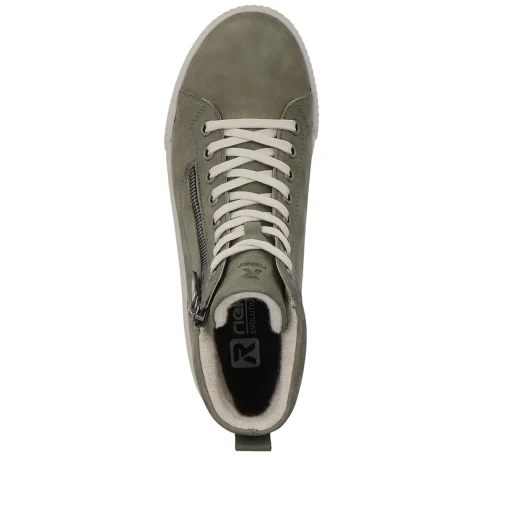 Rieker Damen Sneaker High schilfgrün