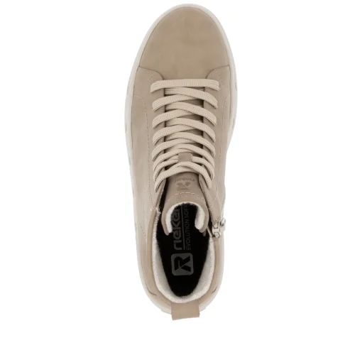 Rieker Damen Sneaker High lehmbeige