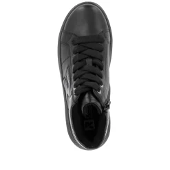 Rieker Damen Sneaker High tiefschwarz