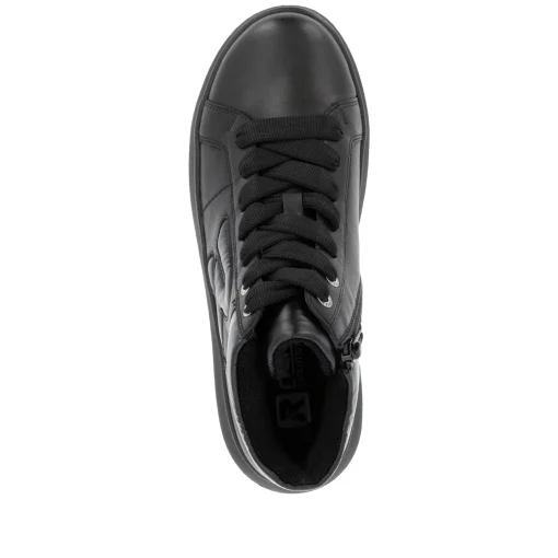 Rieker Damen Sneaker High tiefschwarz