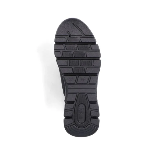 Rieker Damen Sneaker High tiefschwarz