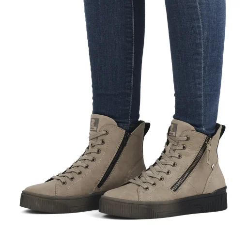 Rieker Damen Sneaker High cinnamon