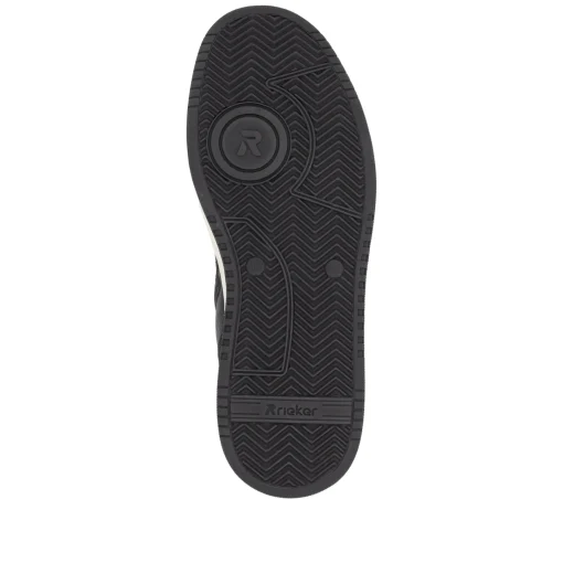 Rieker Damen Sneaker High carbonschwarz