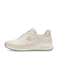 Rieker Damen Sneaker Low hellbeige