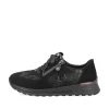 Rieker Damen Sneaker Low nachtschwarz